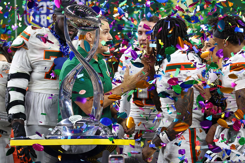 Football: Miami rocks defending national champion Ohio State 24-14 in 90th Cotton Bowl Classic